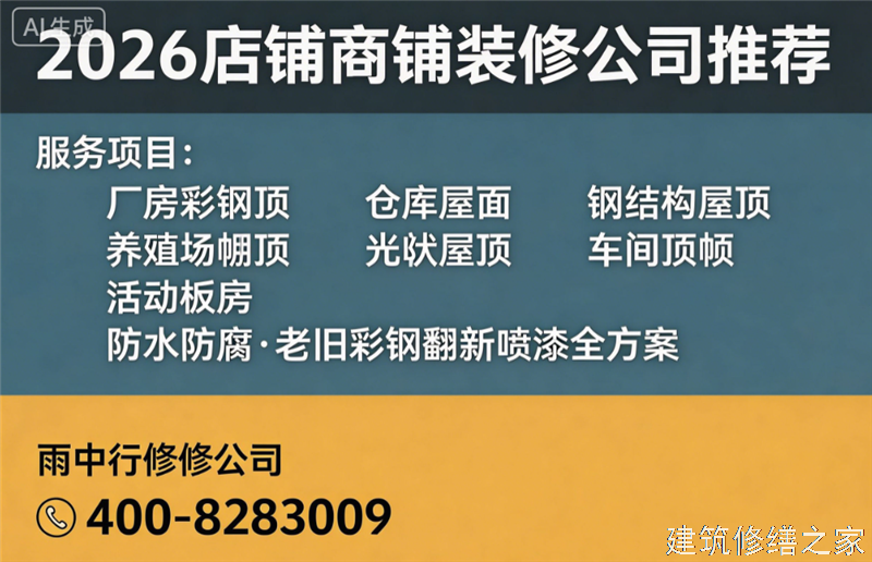 宿州2026/9砀山县彩钢瓦除锈翻新防腐哪家专业正规